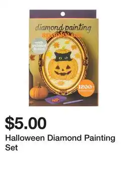 Five Below Halloween Diamond Painting Set offer