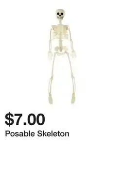 Five Below Posable Skeleton offer
