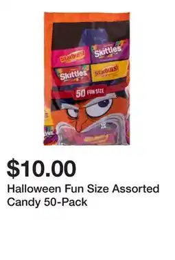Five Below Halloween Fun Size Assorted Candy 50-Pack offer