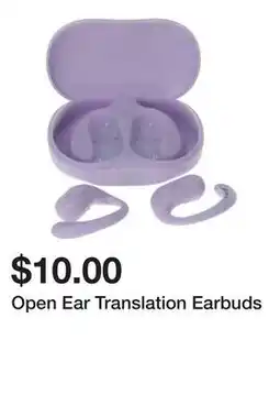 Five Below Open Ear Translation Earbuds offer