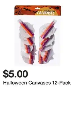 Five Below Halloween Canvases 12-Pack offer