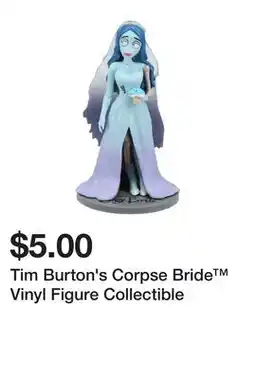 Five Below Tim Burton's Corpse Bride Vinyl Figure Collectible offer