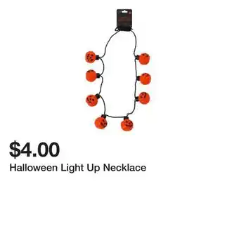 Five Below Halloween Light Up Necklace offer