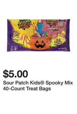 Five Below Sour Patch Kids Spooky Mix 40-Count Treat Bags offer
