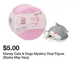 Five Below Disney Cats & Dogs Mystery Vinyl Figure (Styles May Vary) offer