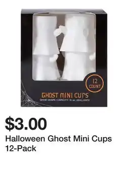 Five Below Halloween Ghost Mini Cups 12-Pack offer