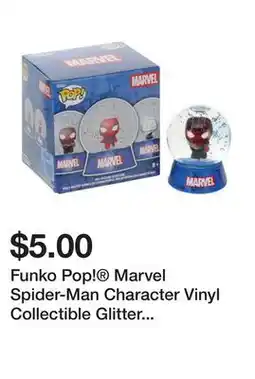 Five Below Funko Pop! Marvel Spider-Man Character Vinyl Collectible Glitter Globe (Styles May Vary) offer