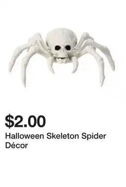Five Below Halloween Skeleton Spider Décor offer