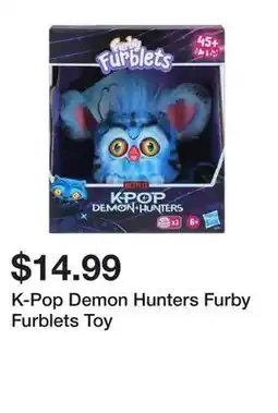 Five Below K-Pop Demon Hunters Furby Furblets Toy offer