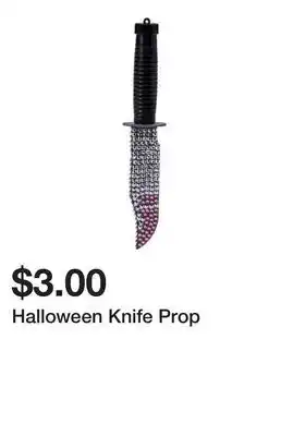 Five Below Halloween Knife Prop offer