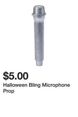 Five Below Halloween Bling Microphone Prop offer