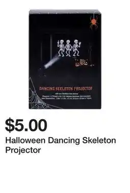 Five Below Halloween Dancing Skeleton Projector offer