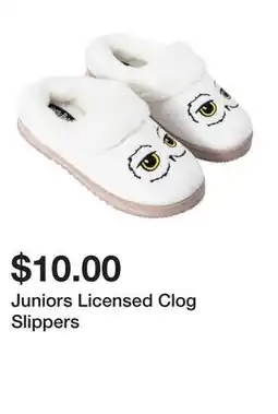 Five Below Juniors Licensed Clog Slippers offer