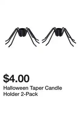 Five Below Halloween Taper Candle Holder 2-Pack offer