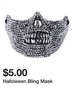 Five Below Halloween Bling Mask offer