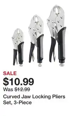 Harbor Freight Tools Curved Jaw Locking Pliers Set, 3-Piece offer