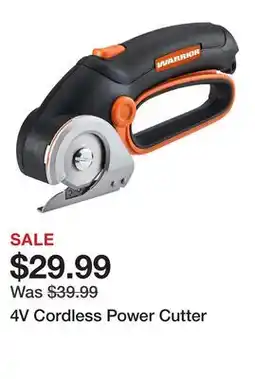 Harbor Freight Tools 4V Cordless Power Cutter offer