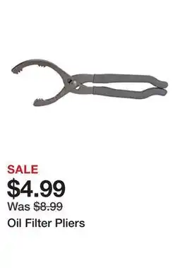 Harbor Freight Tools Oil Filter Pliers offer
