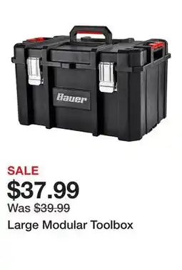 Harbor Freight Tools Large Modular Toolbox offer