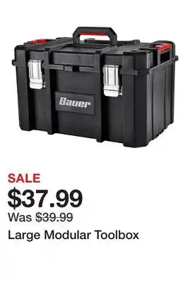 Harbor Freight Tools Large Modular Toolbox offer