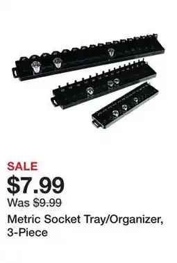 Harbor Freight Tools Metric Socket Tray/Organizer, 3-Piece offer