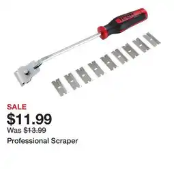 Harbor Freight Tools Professional Scraper offer