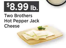 Heinen's Two Brothers Hot Pepper Jack Cheese offer