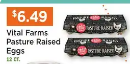 Heinen's Vital Farms Pasture Raised Eggs offer