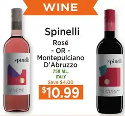 Heinen's Spinelli Rosé - OR - Montepulciano D'Abruzzo offer