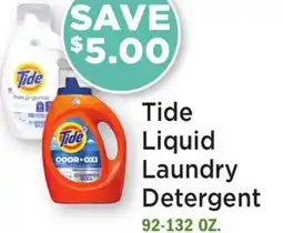 Heinen's Tide Liquid Laundry Detergent offer