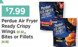Heinen's Perdue Air Fryer Ready Crispy Wings 22 OZ., Bites or Fillets 24 OZ offer