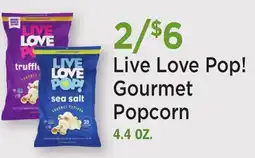 Heinen's Live Love Pop! Gourmet Popcorn offer