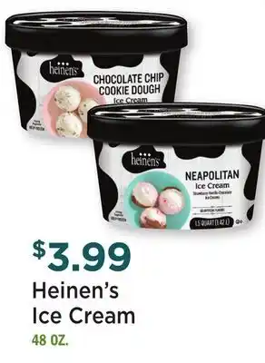 Heinen's Heinen's Ice Cream offer