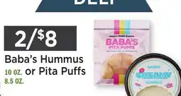 Heinen's Baba's Hummus 10 OZ. or Pita Puffs 8.5 OZ offer