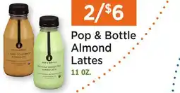 Heinen's Pop & Bottle Almond Lattes offer