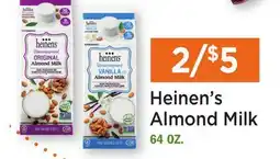 Heinen's Heinen's Almond Milk offer