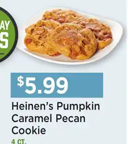 Heinen's Heinen's Pumpkin Caramel Pecan Cookie offer