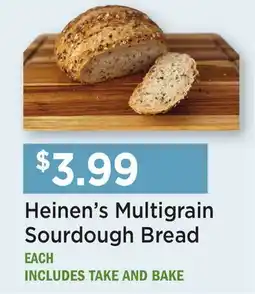 Heinen's Heinen's Multigrain Sourdough Bread offer