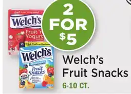 Heinen's Welch's Fruit Snacks offer