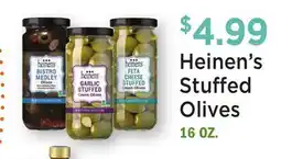 Heinen's Heinen's Stuffed Olives offer