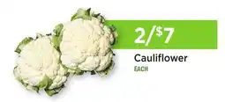 Heinen's Cauliflower offer