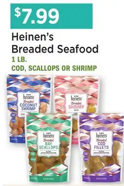 Heinen's Heinen's Breaded Seafood offer