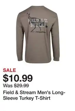 Tractor Supply Company Field & Stream Men's Long-Sleeve Turkey T-Shirt offer