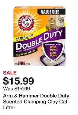 Tractor Supply Company Arm & Hammer Double Duty Scented Clumping Clay Cat Litter offer
