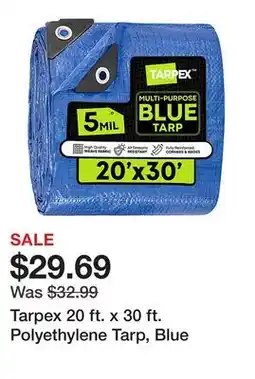 Tractor Supply Company Tarpex 20 ft. x 30 ft. Polyethylene Tarp, Blue offer
