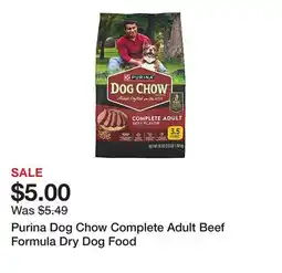 Tractor Supply Company Purina Dog Chow Complete Adult Beef Formula Dry Dog Food offer