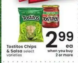 Albertsons Tostitos Chips & Salsa offer