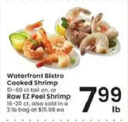 Albertsons WATERFRONT BISTRO COOKED SHRIMP offer