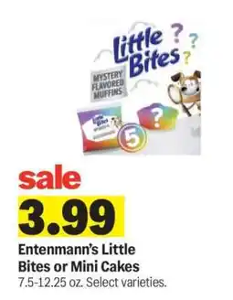 Meijer Entenmann’s Little Bites or Mini Cakes offer