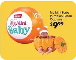 Kroger My Mini Baby Pumpkin Patch Capsule offer